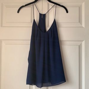 Navy tank top